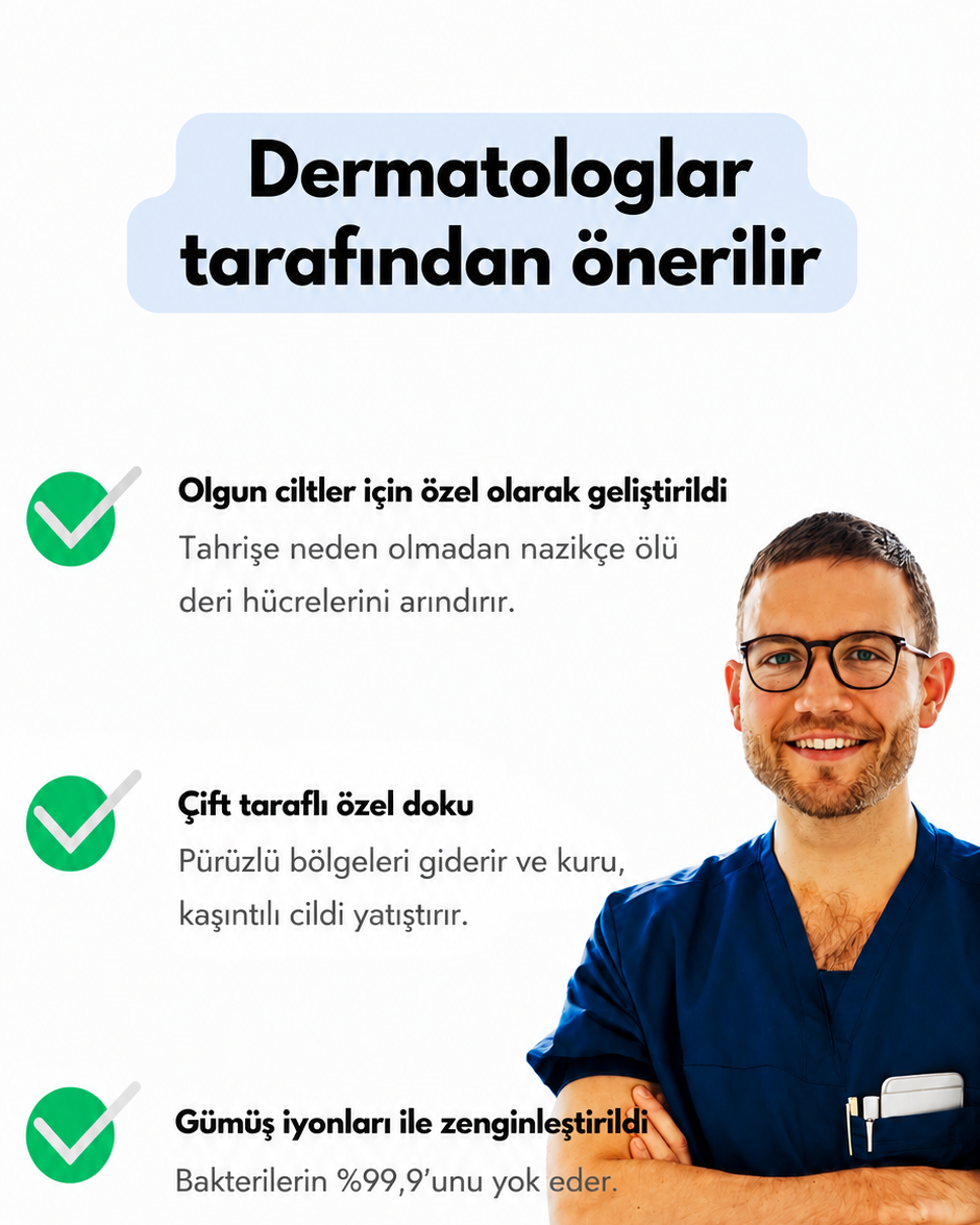 Peeling Duş Havlusu
