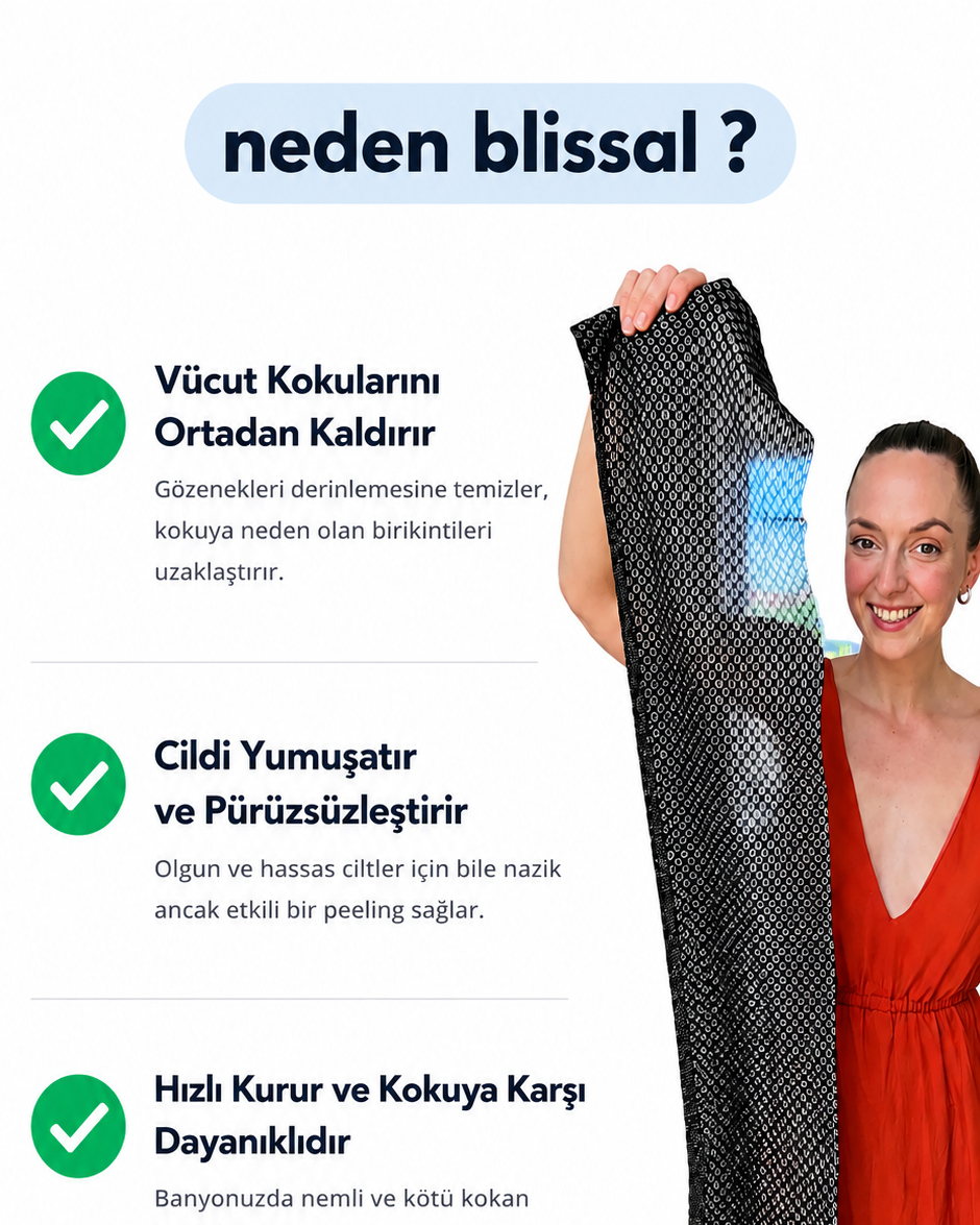 Peeling Duş Havlusu