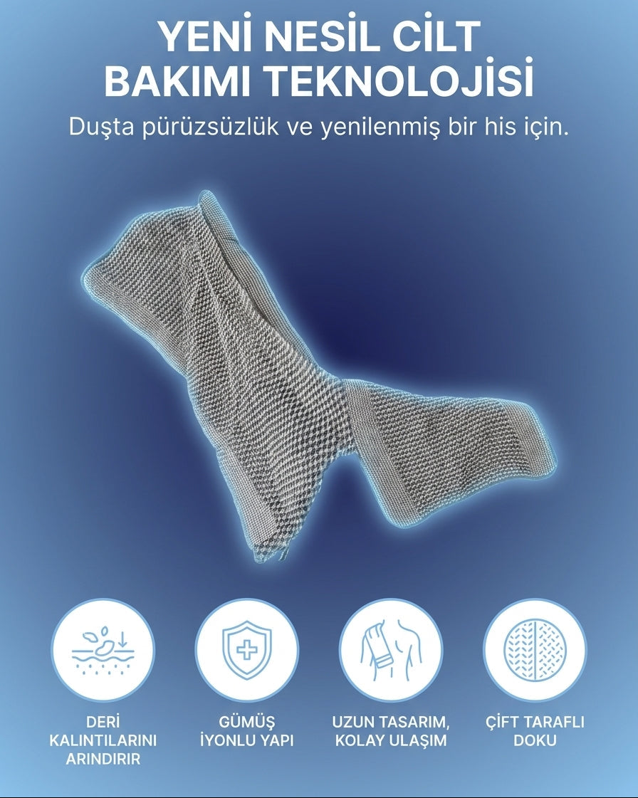 kadifera.com Peeling Duş Havlusu 9